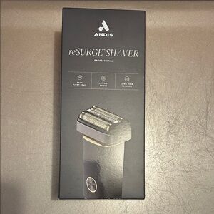 Andis reSURGE Shaver - Sleek Black